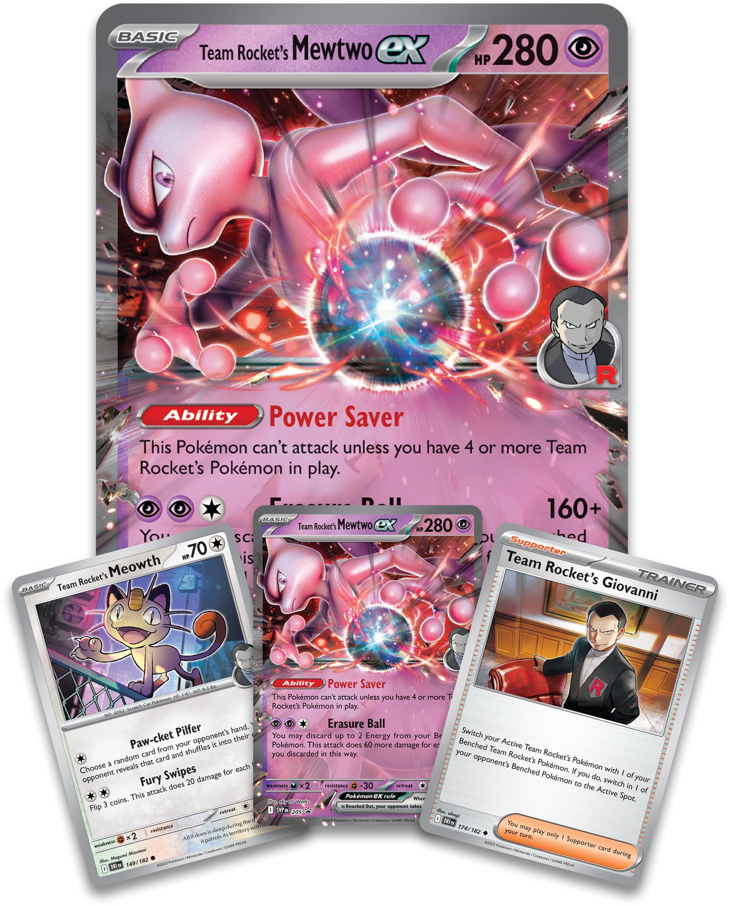 Pokémon TCG: Team Rocket’s Mewtwo ex Box