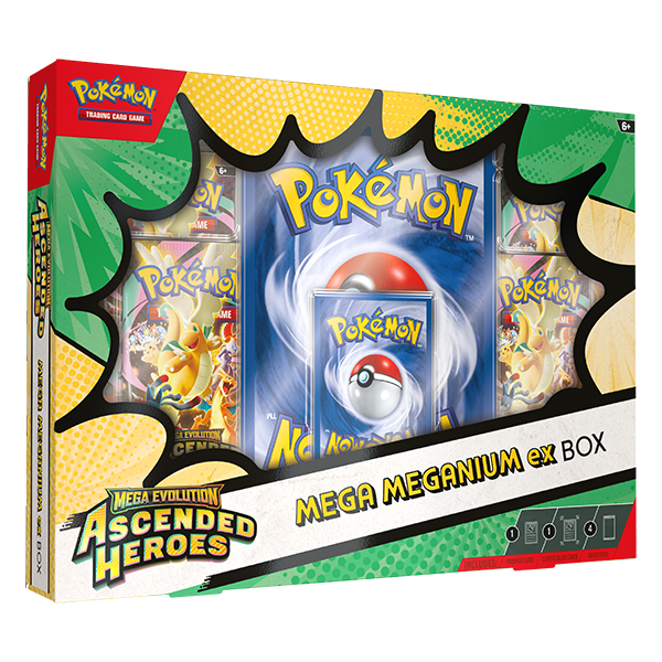 Pokémon TCG: Mega Evolution Ascended Heroes - Mega Meganium ex Box