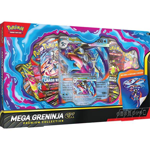 Pokémon TCG: Mega Greninja ex Premium Collection
