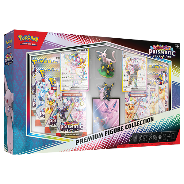 Pokémon TCG: Scarlet & Violet 8.5: Prismatic Evolutions Premium Figure Collection - 1 PER PERSON