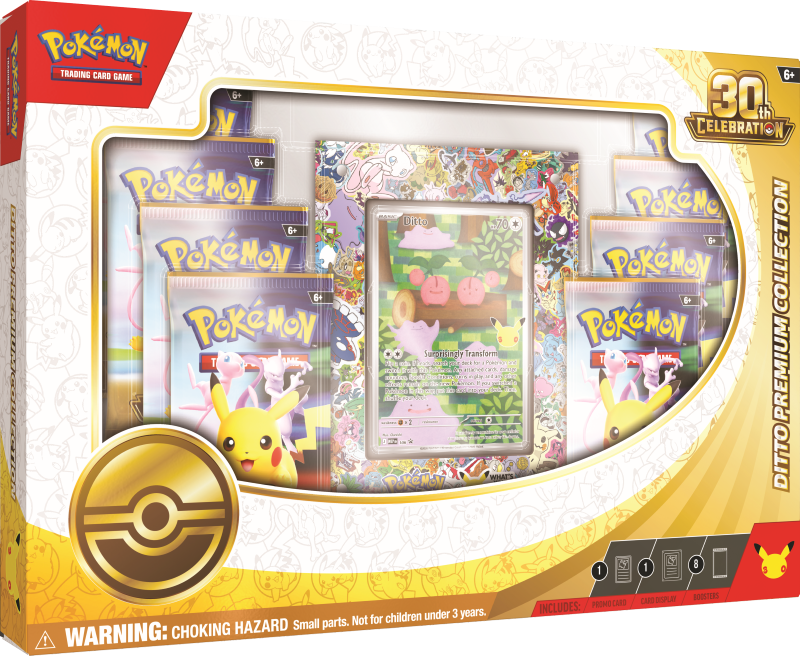 Pokémon TCG: Ditto Premium Collection - 30th Celebration