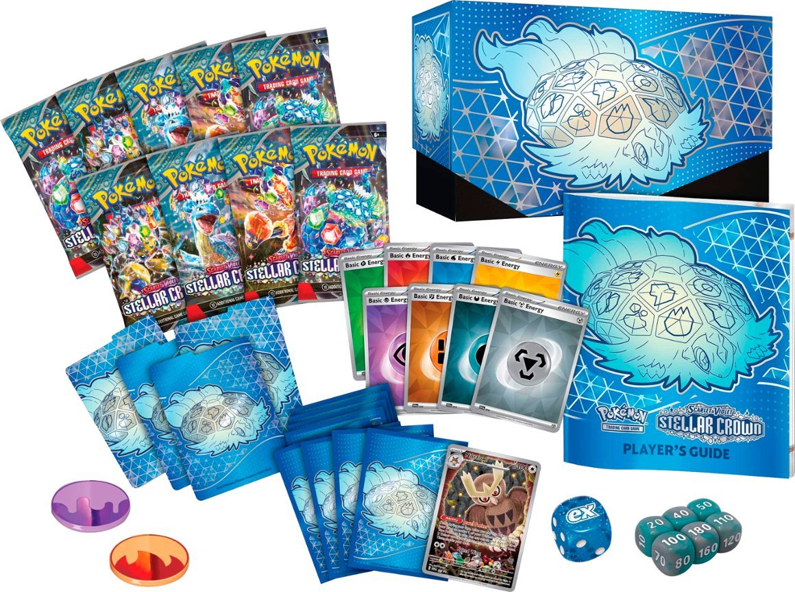 Pokemon TCG:
Scarlet & Violet Stellar Crown Elite Trainer Box