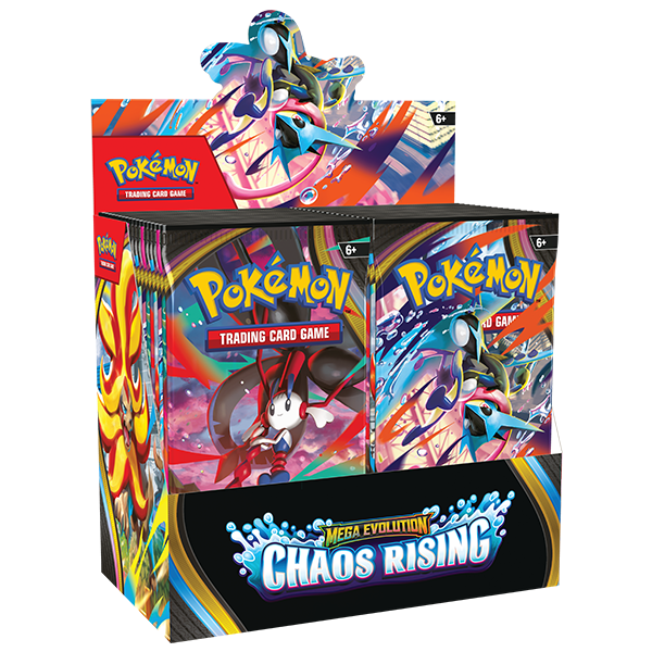 Pokémon TCG: Mega Evolution Chaos Rising - Boost Display CDU
