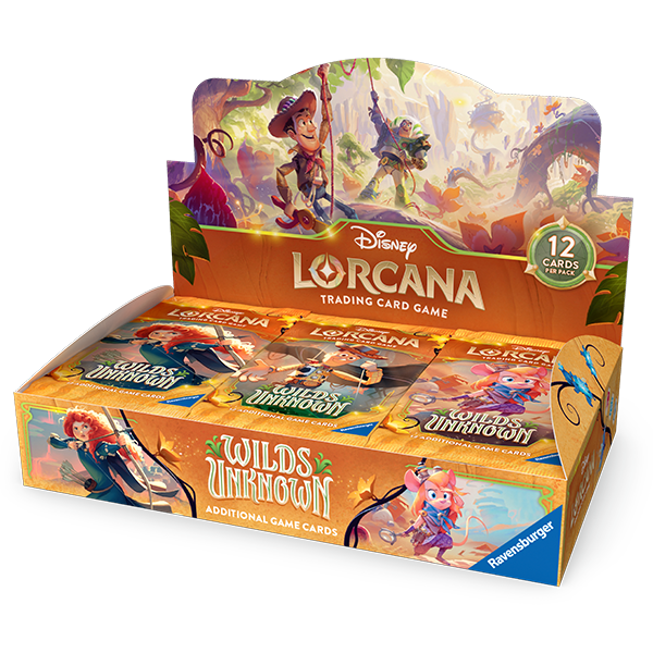 Disney Lorcana TCG - Wilds Unknown - Booster Pack Display (24)
