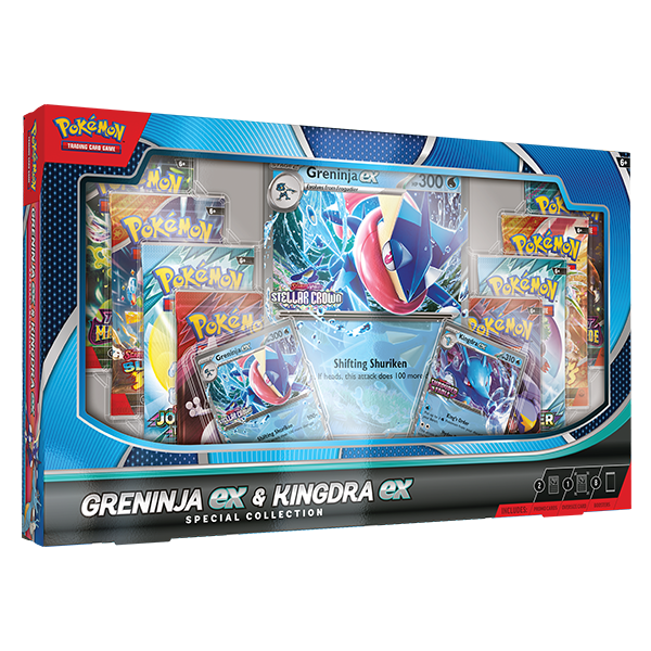 Pokémon TCG: Greninja ex / Kingdra ex Special Collection (Retail Exclusive)