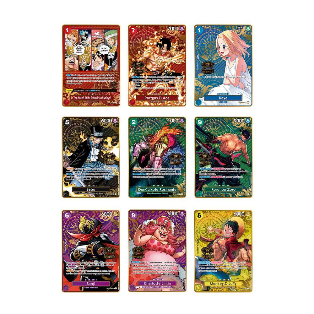 One Piece Card Game: Japanese 2nd Anniversary Set