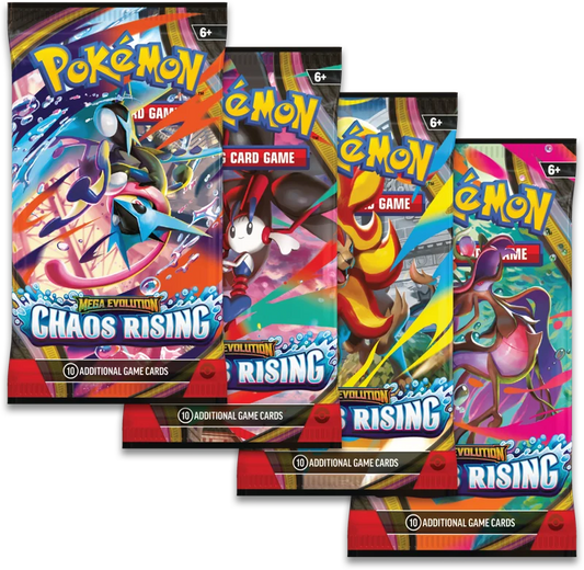 Pokémon TCG: Mega Evolution Chaos Rising Booster Pack - LIMIT 10!