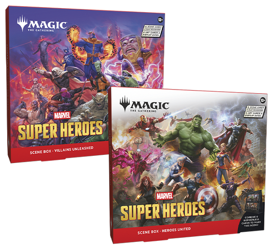MTG: Marvel Super Heroes Scene Box (Set of 2)