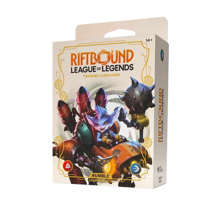 Riftbound: League of Legends TCG- Spiritforged Champion Deck - Rumble
