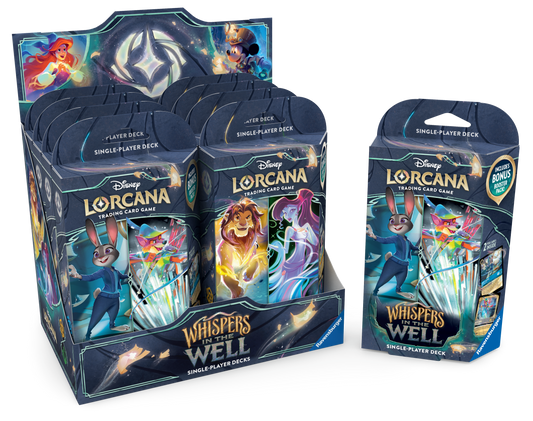 Disney Lorcana TCG - Whispers in the Well Starter Deck