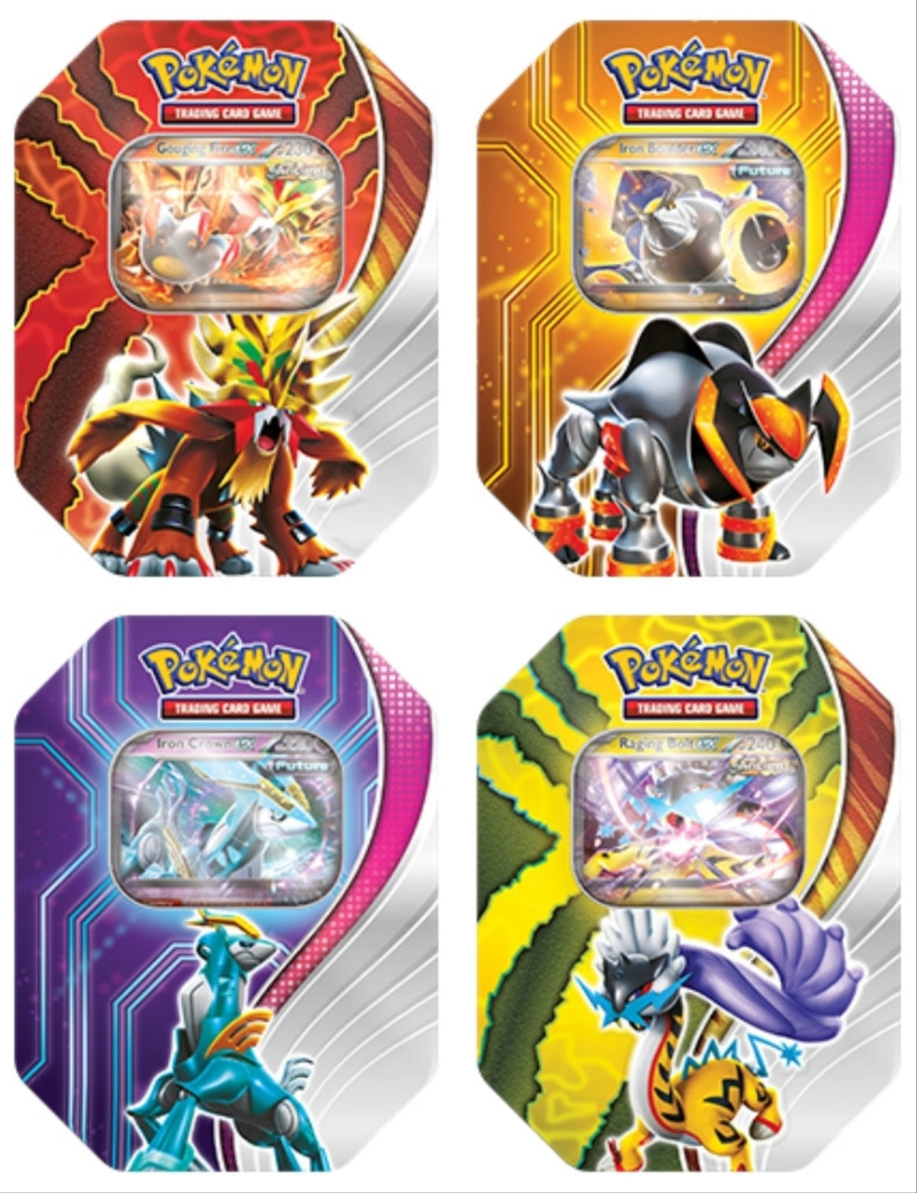 Pokémon TCG: Paradox Destinies Tin (Set of 4)