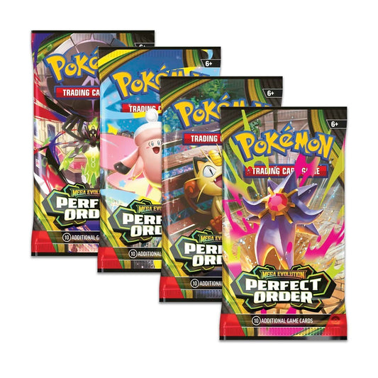 Pokémon TCG: Mega Evolution Perfect Order Booster Pack - LIMIT 10!