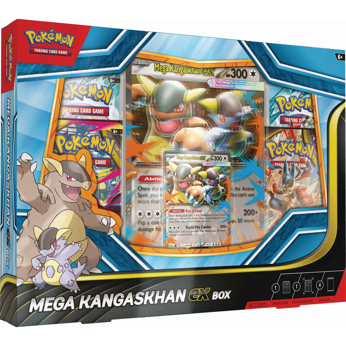 Pokémon TCG: Mega Kangaskhan ex Box - 1 PER PERSON