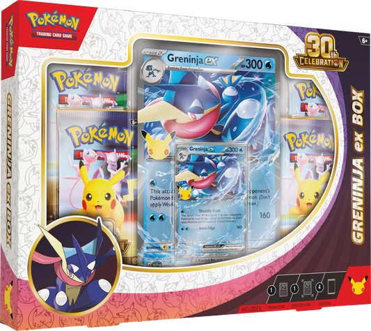 Pokémon TCG: ex Box - Greninja - 30th Celebration