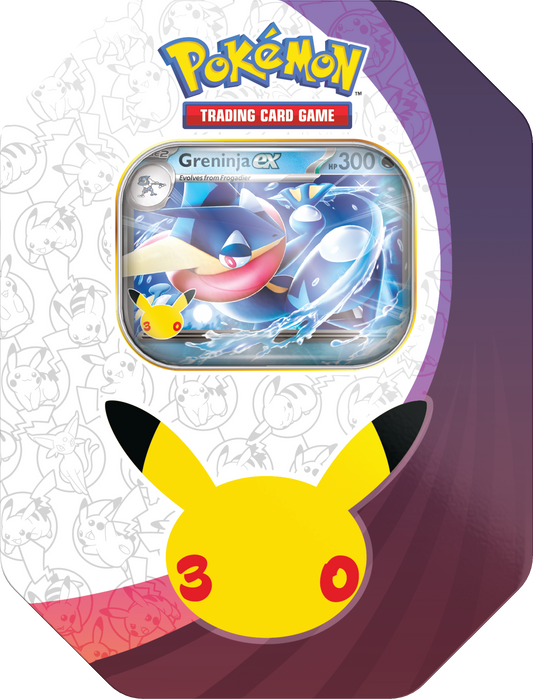 Pokémon TCG: ex Tin  - Greninja - 30th Celebration