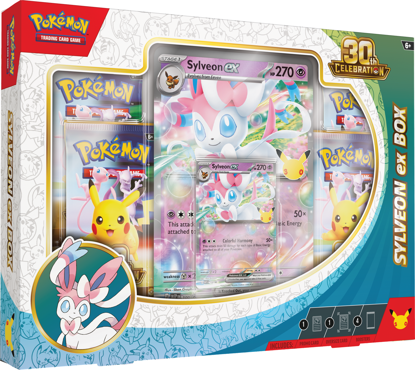 Pokémon TCG: ex Box - Sylveon - 30th Celebration