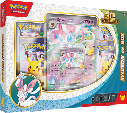 Pokémon TCG: ex Box - Sylveon - 30th Celebration