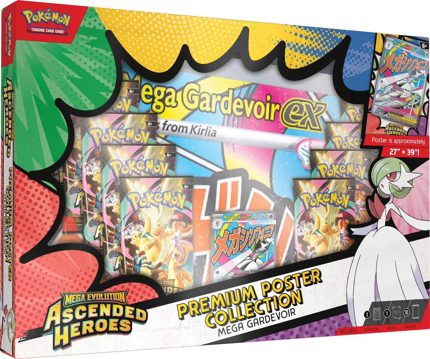 Pokémon TCG: Mega Evolution Ascended Heroes - Premium Poster Collection