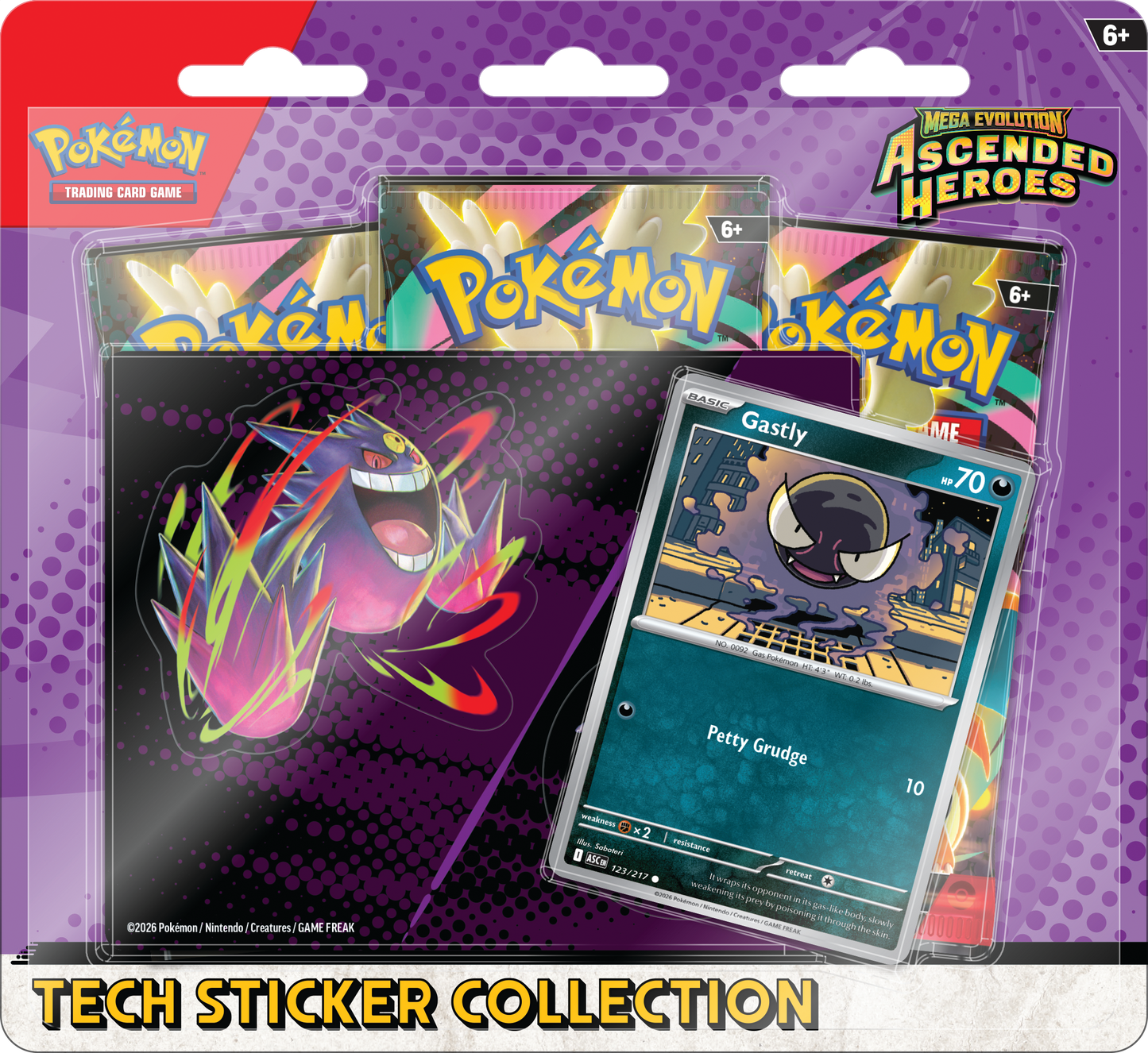 Pokémon TCG: Mega Evolution Ascended Heroes - Tech Sticker Collection