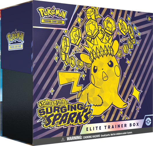 Pokémon TCG: Scarlet & Violet — Surging Sparks Elite Trainer Box