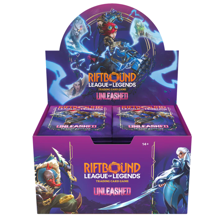 Riftbound: League of Legends TCG - Unleashed Booster Display