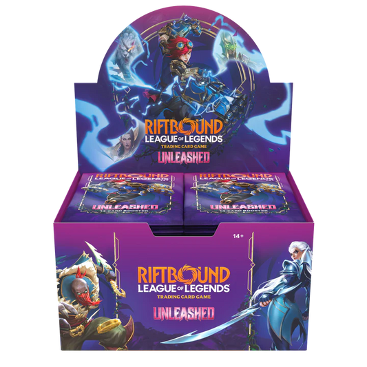 Riftbound: League of Legends TCG - Unleashed Booster Display
