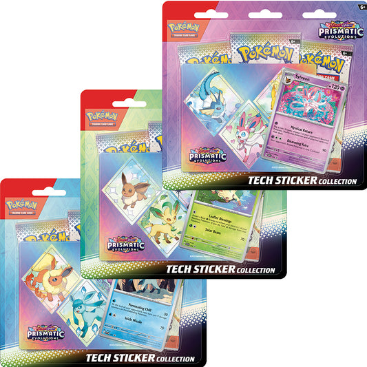 Pokémon TCG: Prismatic Evolutions Tech Sticker Collection