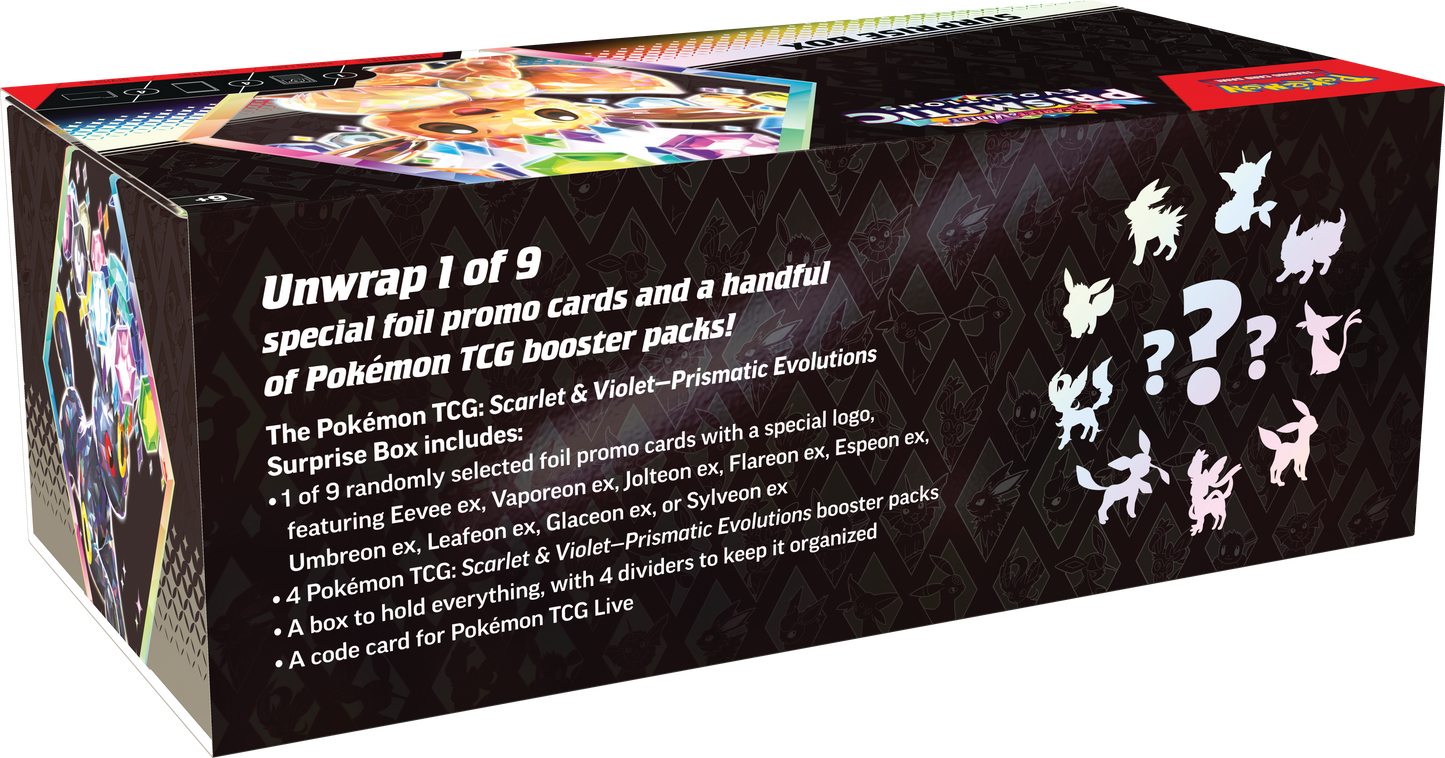 Pokemon TCG: Prismatic Evolutions - Surprise Box