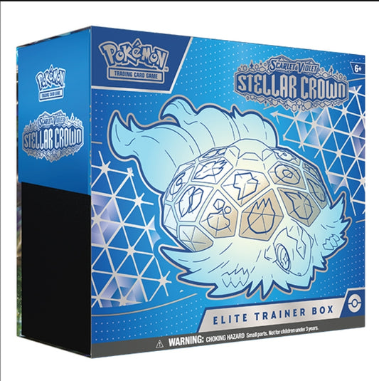 Pokemon TCG:
Scarlet & Violet Stellar Crown Elite Trainer Box