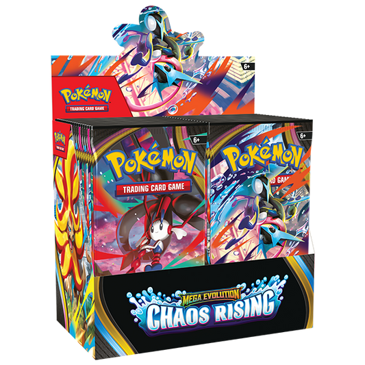 Pokémon TCG: Mega Evolution Chaos Rising - Boost Display CDU