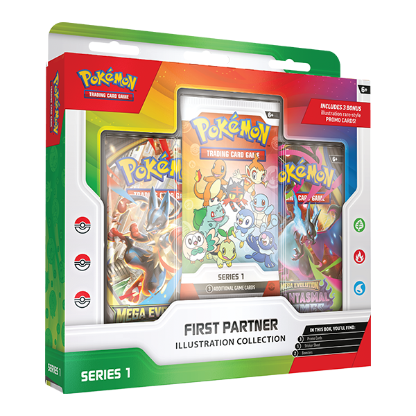 Pokémon TCG: First Partner Illustration Collection - Series 1