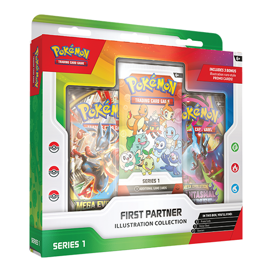 Pokémon TCG: First Partner Illustration Collection - Series 1