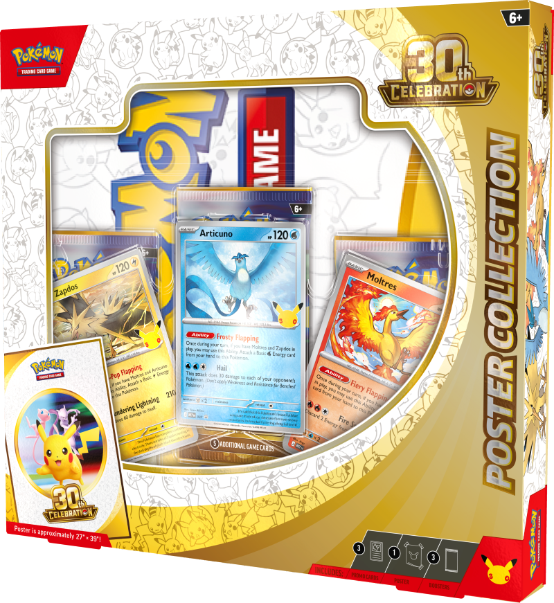 Pokémon TCG: Poster Collection - 30th Celebration