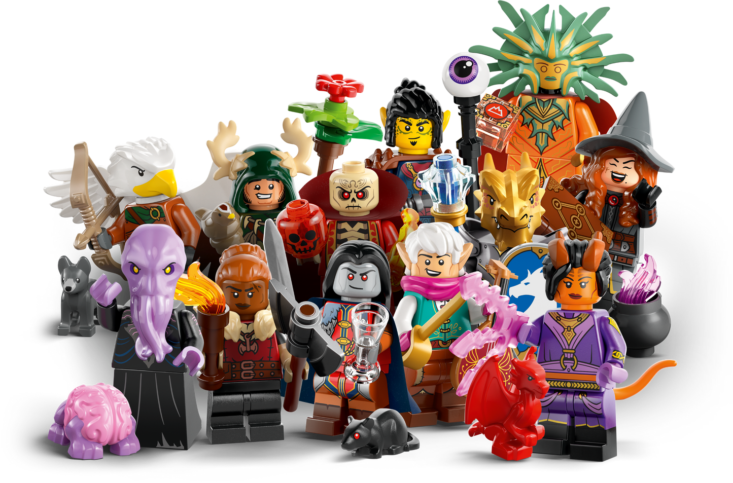 LEGO Minifigures Dungeons & Dragons Collectible Toys 71047