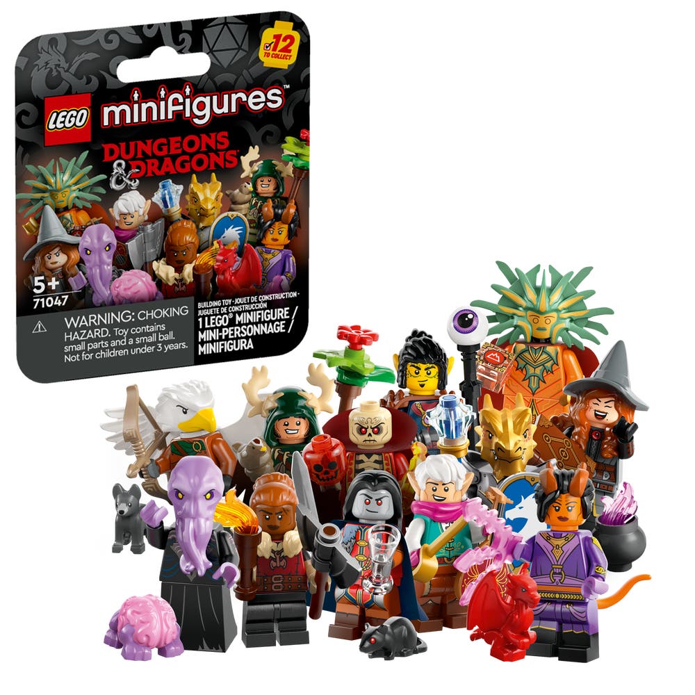 LEGO Minifigures Dungeons & Dragons Collectible Toys 71047