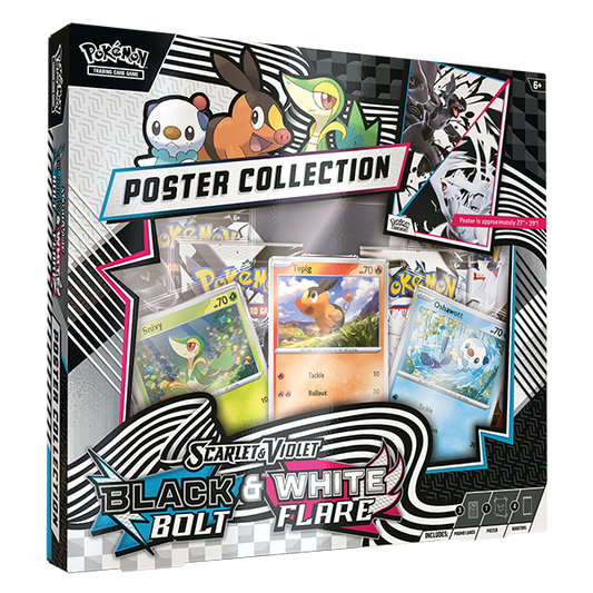 Pokémon TCG: Black Bolt & White Flare Unova Poster Collection