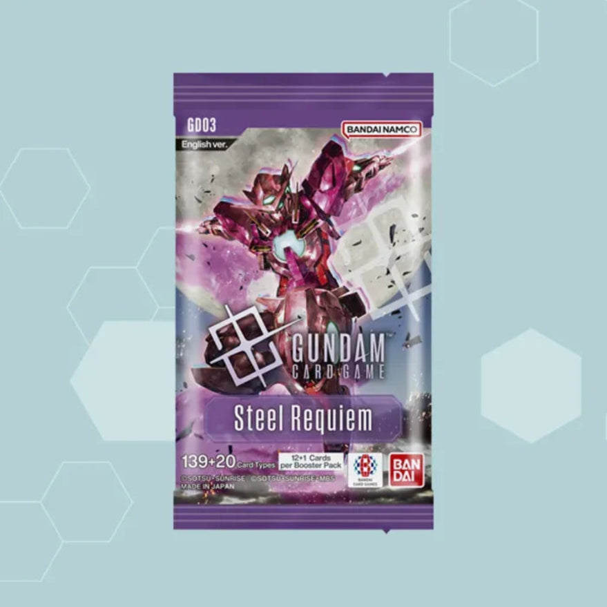 Gundam Card Game: Booster Box: Steel Requiem (GD03) (24 PACKS)