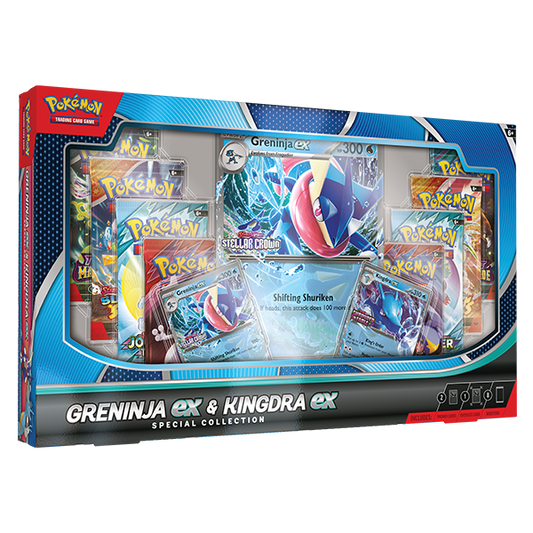 Pokémon TCG: Greninja ex / Kingdra ex Special Collection (Retail Exclusive)