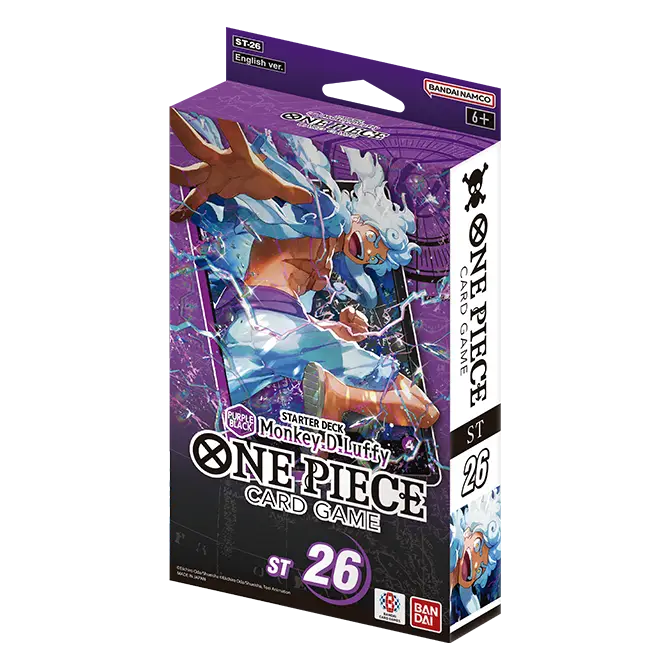One Piece Card Game: Starter Deck - PURPLE/BLACK Monkey.D.Luffy - [ST26]