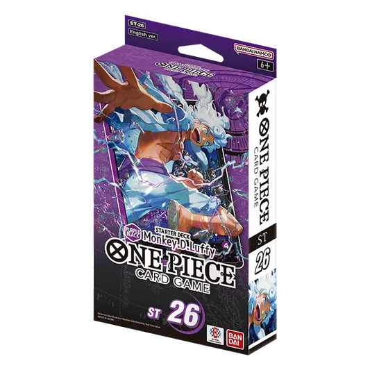 One Piece Card Game: Starter Deck - PURPLE/BLACK Monkey.D.Luffy - [ST26]