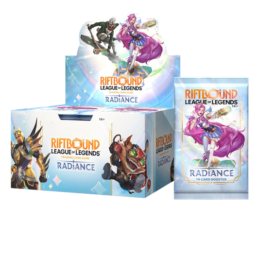 Riftbound : League of Legends - Radiance Booster Box - 1 Per Person