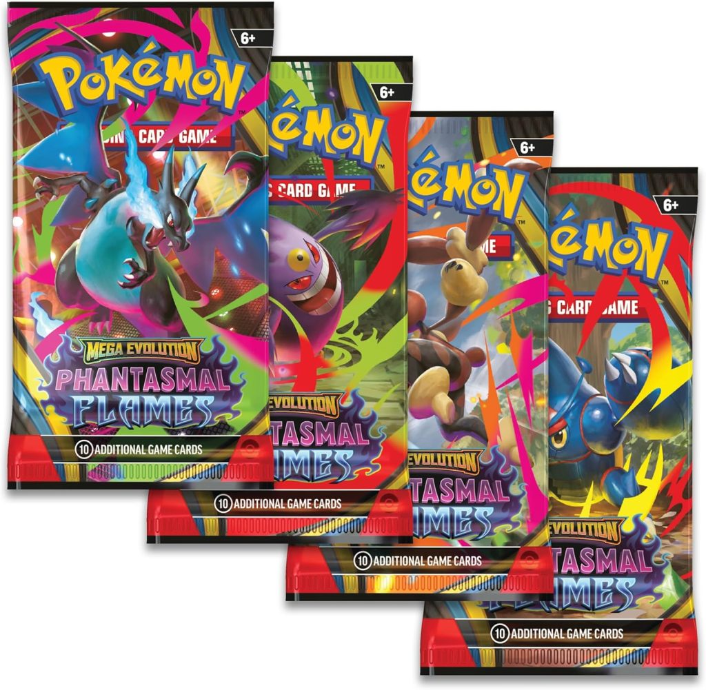 Pokémon TCG: Mega Evolution-Phantasmal Flames Booster Pack - LIMIT 10